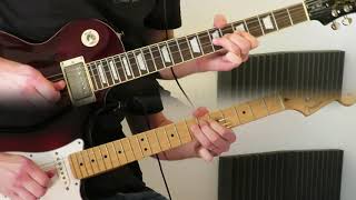 Wishbone Ash  Warrior  Full Guitar Cover [upl. by Harlan]