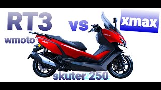 WMOTO RT3 250 REVIEW  SOUND  HARGA MALAYSIA  VS XMAX [upl. by Erehpotsirhc]