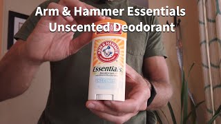 Arm amp Hammer Essentials Unscented Deodorant SHOULD YOU BUY [upl. by Berck]