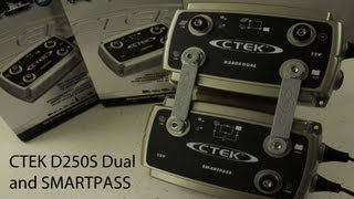 CTEK D250S Dual and SMARTPASS Review [upl. by Zildjian520]