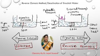 Reverse Osmosis Method By Dr Anjali Ssaxena [upl. by Ahmed976]