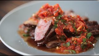 How to Grill Perfect Flat Iron Steak  BBQampA  Southern Living [upl. by Ailemaj263]