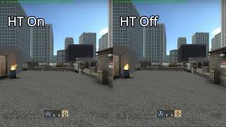 HyperThreading On vs Off in CSGO [upl. by Nidak963]