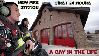 First 24 Hours in a New Fire Station  A Day in the Life [upl. by Odilo]