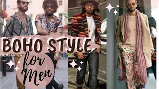 11 BOHEMIAN STYLE FOR MEN  BOHO OUTFITS  Style Guide 2020 [upl. by Audly]