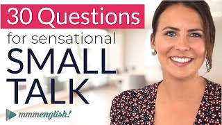 How to make GREAT Small Talk  English Conversation Practice [upl. by Ozmo163]