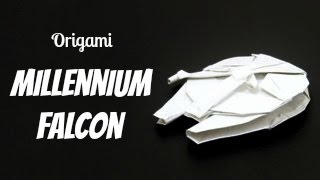 Origami Millennium Falcon Shu Sugamata [upl. by Eneloc]