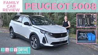 Family car review 2021 Peugeot 5008 GT  BabyDrive [upl. by Yenal]