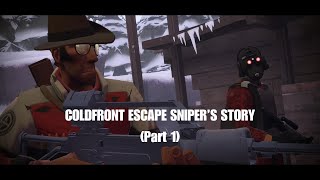 TF2 AI  ColdFront Escape Snipers Story Part 1 [upl. by Teirrah]