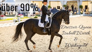 90825 für DressurQueen Isabell Werth 🤩  Unglaublich  Deutsche Meisterschaft Balve 2020 [upl. by Isacco]