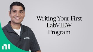 Writing Your First LabVIEW Program [upl. by Aicilla]