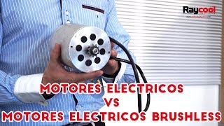 TUTORIAL Motor con escobillas vs Motor brushless [upl. by Hallutama414]