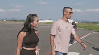 Ronaldo First Day at Juventus [upl. by Nipha]