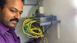 DLink 24 port Networking Switch Unboxing and installation [upl. by Rimola]