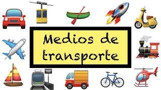 Medios de transporte Terrestres aéreos y acuáticos [upl. by Godfree]