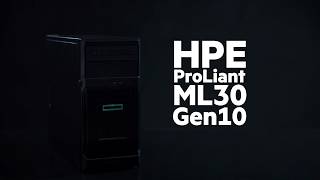 Tour of the HPE ProLiant ML30 Gen10 Tower Server [upl. by Raskin]