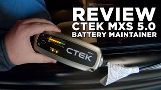 CTEK Battery Maintainer Install Review [upl. by Neitsabes]