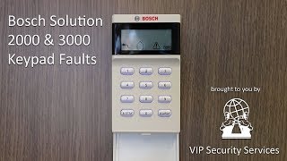 BOSCH How to clear faults on Bosch Solution 2000 amp 3000 [upl. by Daniella791]