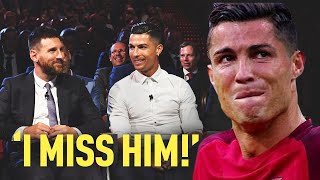 Cristiano Ronaldo and Lionel Messi Complementing Each Other In Interviews [upl. by Htepsle]