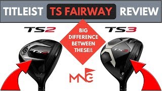 Titleist TS2 amp TS3 Fairway Wood Review [upl. by Assirok]