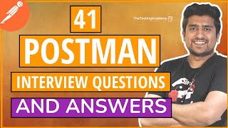 🔥 41 Postman Interview Questions amp Answers with Notes  Part 1 [upl. by Amikan]