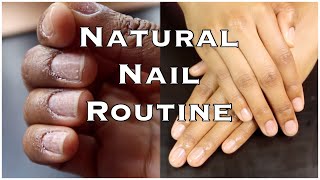 DIY At Home Manicure  How To Have Pretty Natural Nails  DeSade [upl. by Nahej]