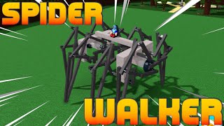 REALISTIC SPIDER MECH tutorial  ROBLOX Build A Boat For Treasure [upl. by Primaveria]