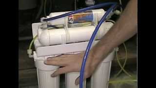 How To Change Filters In A Reverse Osmosis Water Filtration System RO [upl. by Nodababus]