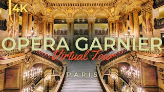 Opera Garnier 4K  Inside Paris Opéra [upl. by Leodora]