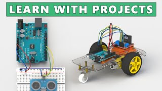 Arduino Uno R3 Digitalwrite your First Robot Car [upl. by Fortier21]