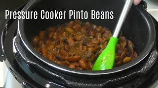 Pressure Cooker Pinto Beans  No Soak Quick Cook Beans  Cosori 2 Quart Electric Pressure Cooker [upl. by Lovering38]