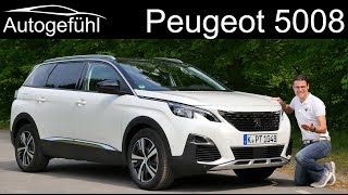 Peugeot 5008 FULL REVIEW  this or 3008   Autogefühl [upl. by Ainesy]