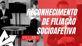 DIREITO DE FAMÍLIA Reconhecimento de filiação socioafetiva [upl. by Ativ665]