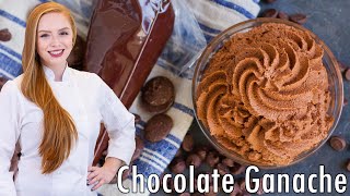 How to Make Chocolate Ganache Glaze amp Chocolate Filling Recipe [upl. by Ihculo]