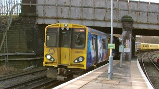 Half an Hour at 216  Birkenhead North Station 1022017  Class 507 508 terminus [upl. by Arhez69]