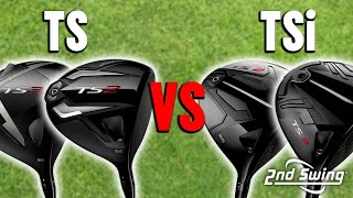 Titleist TSi Driver vs TS Driver Comparison  Titleist Golf Drivers Review [upl. by Rihat]