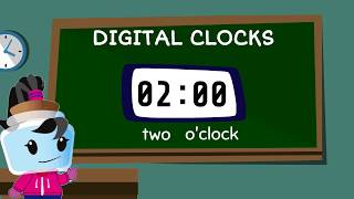 How to Tell and Write Time Digital and Analog Clocks  1st Grade Math 1MD3 [upl. by Barthel]