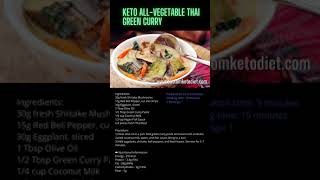 🔥 BEST Keto All Vegetable Thai Green Curry 😍 Low Carb Recipes 🥑 Keto Diet Recipes for Beginners ✅ [upl. by Salli]