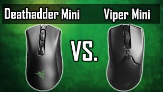 Razer Viper Mini Vs Deathadder V2 Mini  Razer Mini Showdown [upl. by Valenka607]