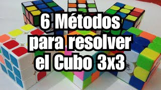 6 Métodos para armar el cubo de Rubik LEER DESCRIPCIÓN [upl. by Carolle162]