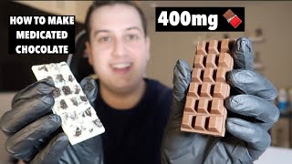 Medicated Chocolate Bars  Easiest Edible Recipes [upl. by Hayalat]