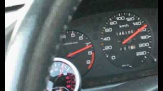 Honda Civic EK4 with B18C 98 Spec Type R acceleration [upl. by Nilo552]