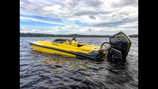 Liberator Mercury Racing 450R Fast Tunnel Boat [upl. by Marquardt]