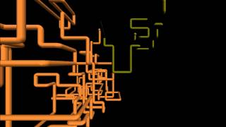 Windows 3D Pipes screen saver [upl. by Lynde140]