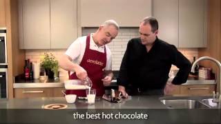 How to make a hot chocolate using an aerolatte milk frother [upl. by Tizes117]