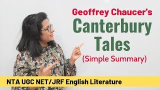 The Lazy Mans Guide to Canterbury Tales UGC NET English [upl. by Elvina]