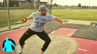 Discus Throw Technique  Load Sprint amp Transfer [upl. by Odlo]