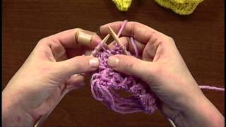 Twisted Stitch Knitting Tutorial [upl. by Ardnassak]