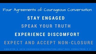 The Four Agreements of Courageous Conversations [upl. by Trudey]