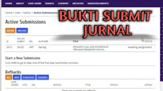 Cara registrasi dan submit jurnal [upl. by Clarkson]